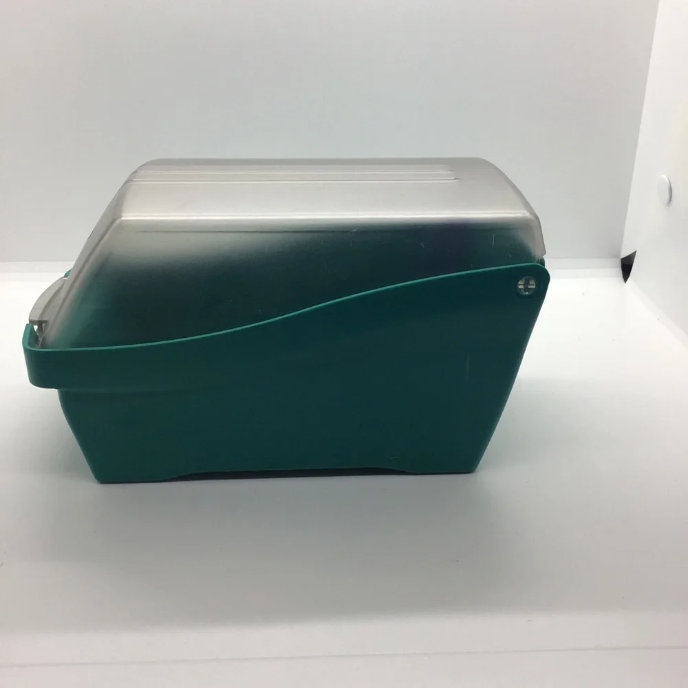 Fellowes 3.5” Floppy Disk Storage Case Plastic Lid Holder Box Filing Tray Office